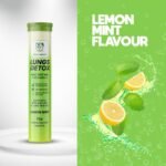 Sattva Aushadhi Lung Detox Effervescent Tablets - Lemon Mint Flavour
